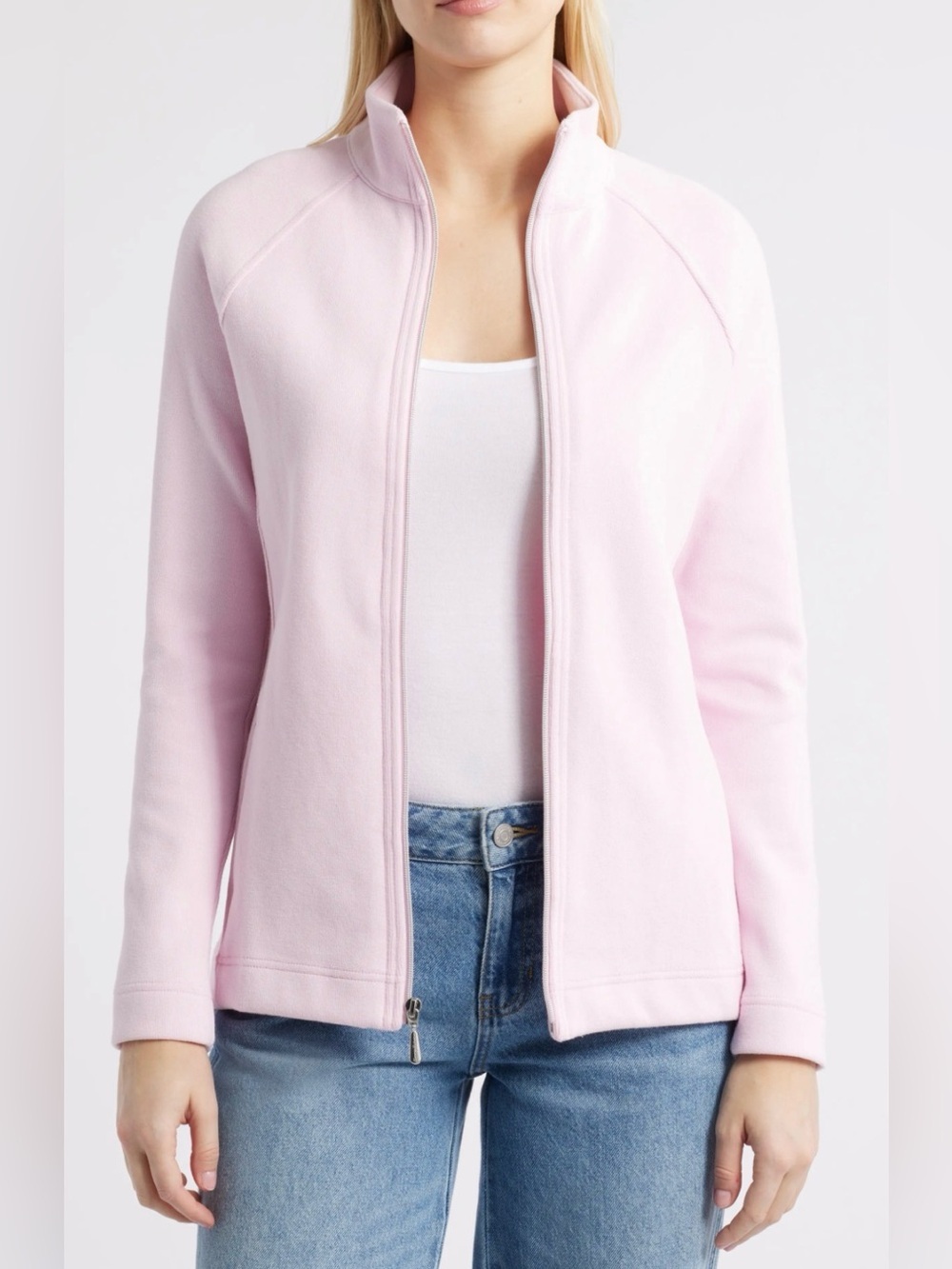 NWT TOMMY BAHAMA Aruba Full-Zip Sweater Jacket - Cyber Light Pink Women’s Large